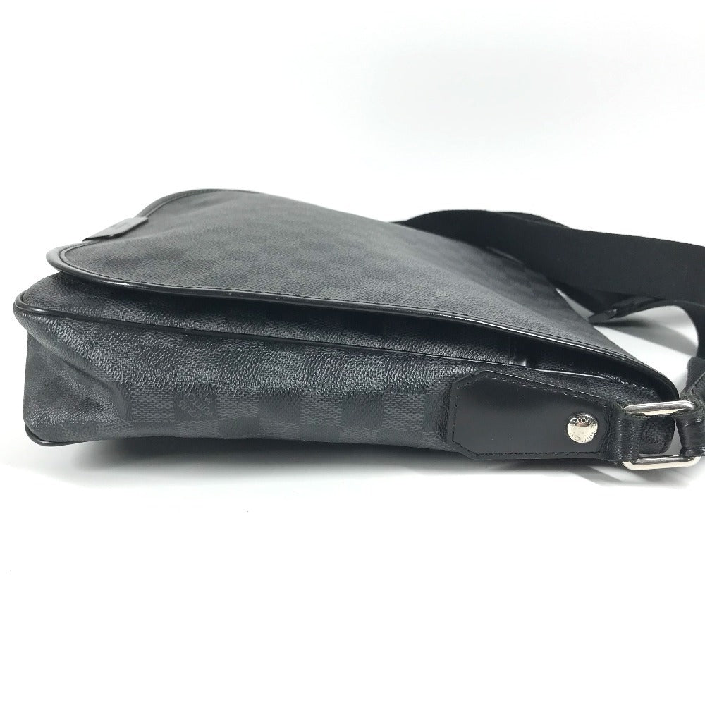 LOUIS VUITTON Shoulder Bag N58029 Damier Grafitto Canvas black Damier Grafitte Daniel MM Daniel MM