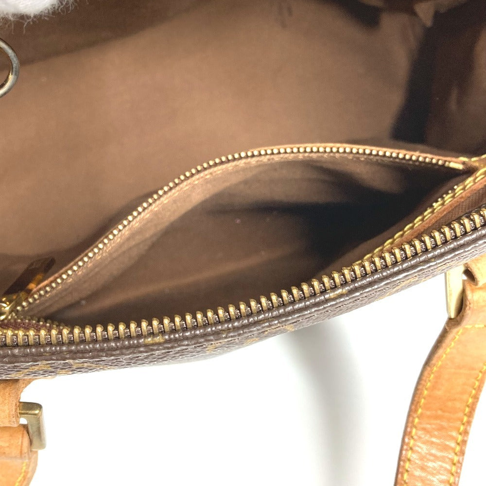LOUIS VUITTON Shoulder Bag M51148 Monogram canvas Brown Monogram Cabas Piano
