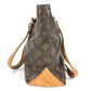 LOUIS VUITTON Shoulder Bag M51148 Monogram canvas Brown Monogram Cabas Piano