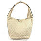 GUCCI Shoulder Bag 73885 GG canvas / leather beige GG logo