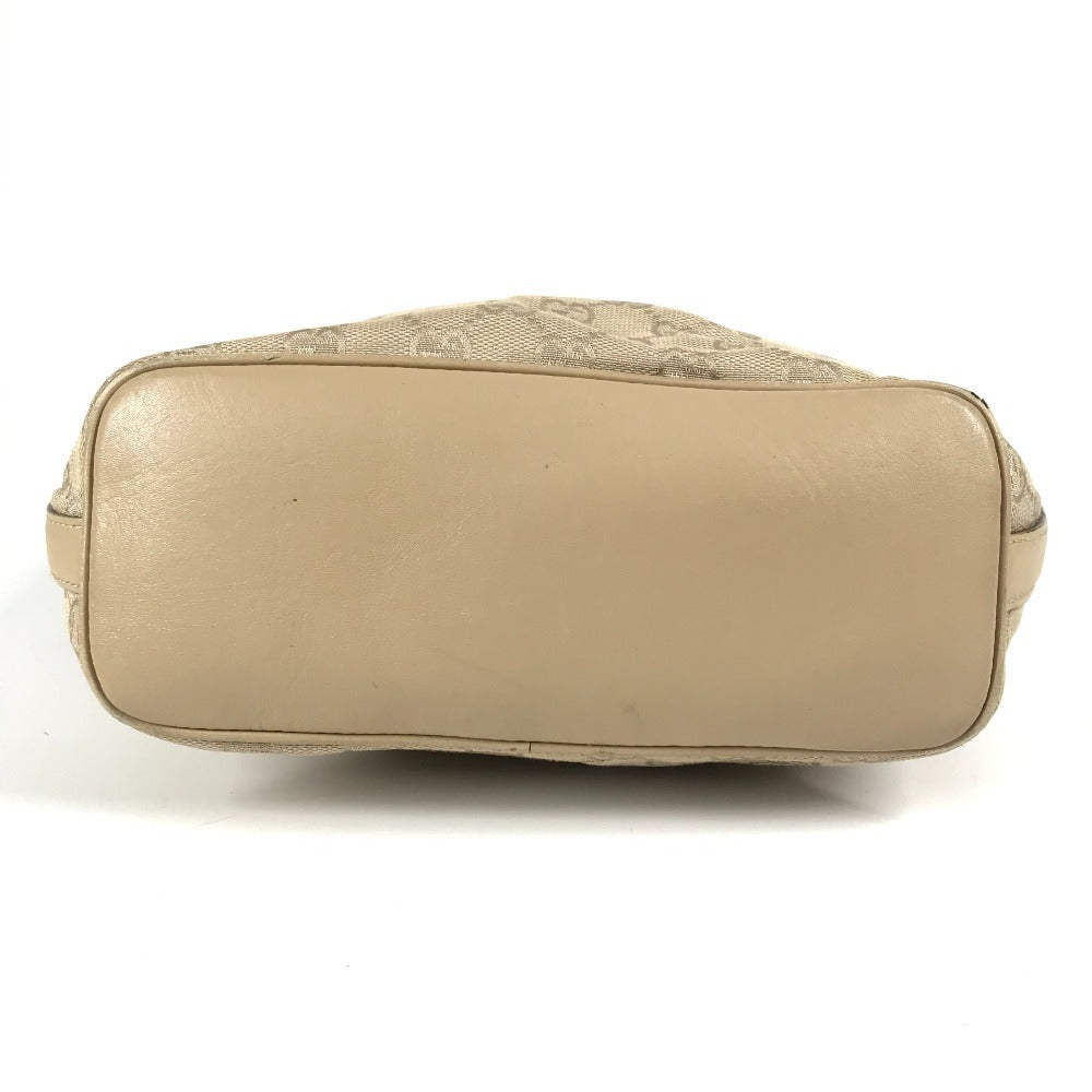 GUCCI Shoulder Bag 73885 GG canvas / leather beige GG logo