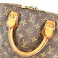 LOUIS VUITTON Handbag M51130 Monogram canvas Brown Monogram Alma PM