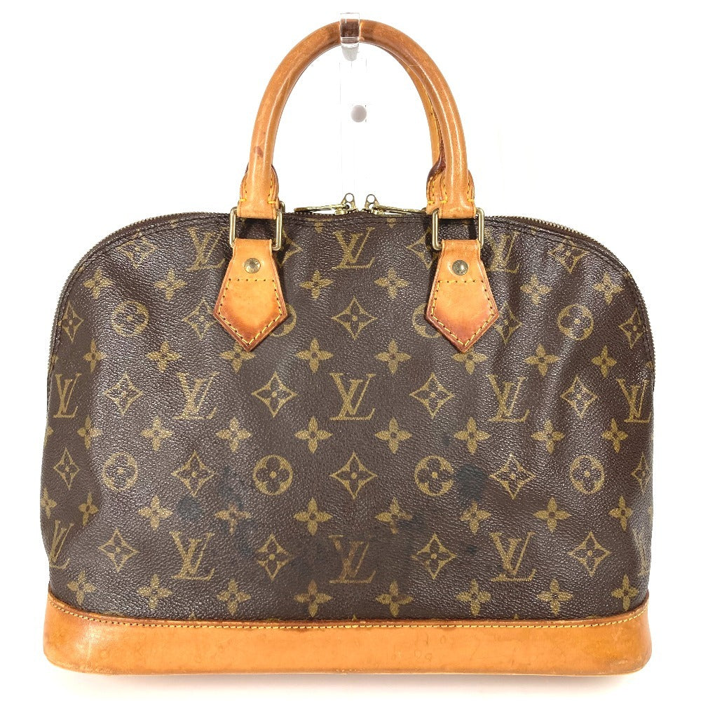 LOUIS VUITTON Handbag M51130 Monogram canvas Brown Monogram Alma PM