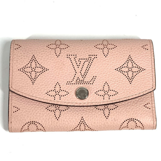 LOUIS VUITTON Folded wallet M64050 Monogram Mahina pink Monogram Mahina Portomone Anae