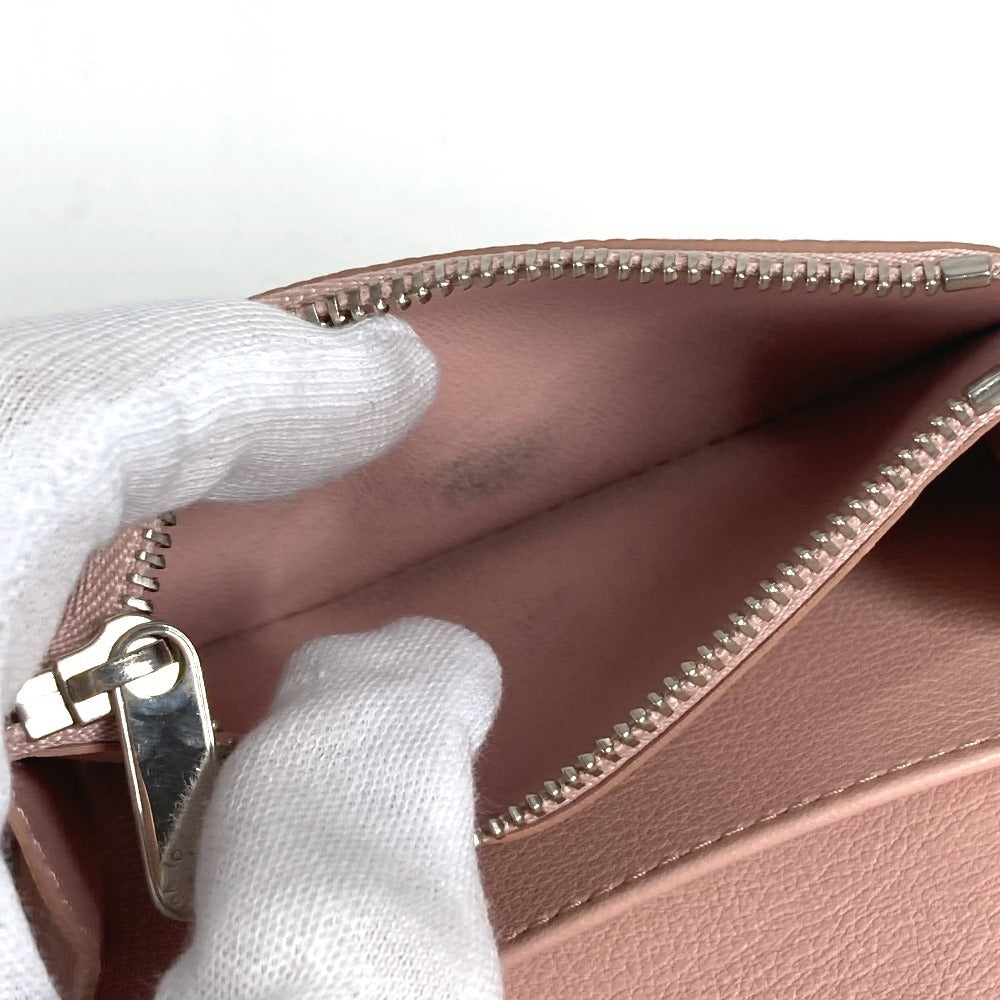 LOUIS VUITTON Folded wallet M64050 Monogram Mahina pink Monogram Mahina Portomone Anae