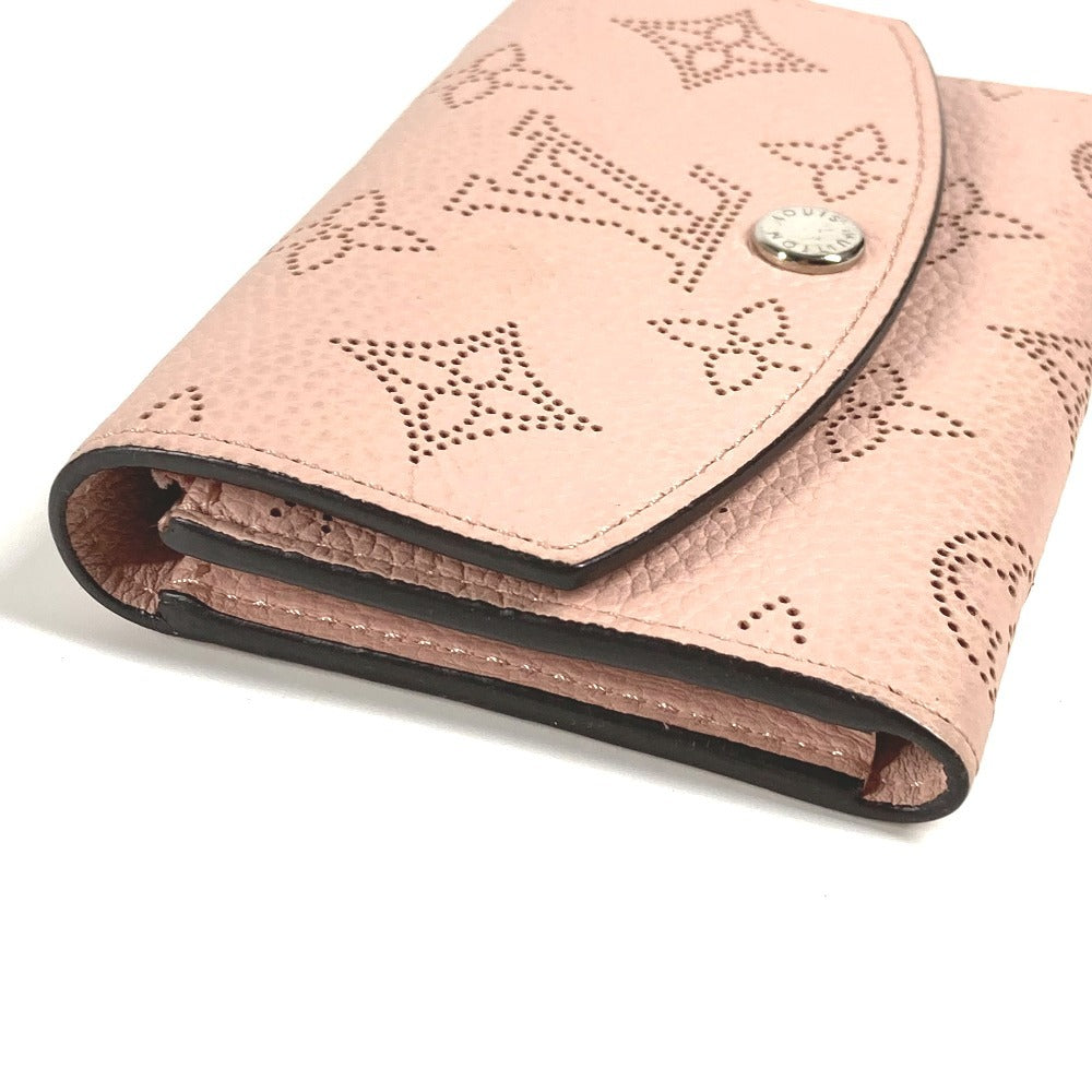 LOUIS VUITTON Folded wallet M64050 Monogram Mahina pink Monogram Mahina Portomone Anae