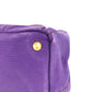 PRADA Handbag canvas purple logo Canapa