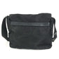 PRADA Shoulder Bag Nylon black Triangle logo plate