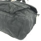 PRADA Shoulder Bag Nylon black Triangle logo plate
