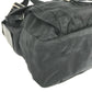 PRADA Shoulder Bag Nylon black Triangle logo plate