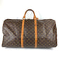 LOUIS VUITTON Boston Duffel bag M41422 Monogram canvas Brown Monogram Keepall 60
