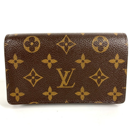 LOUIS VUITTON Folded wallet M61736 Monogram canvas Brown Monogram Portefeuille Tresol