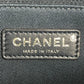 CHANEL Shoulder Bag Leather / canvas white Airline CC COCO Mark logo