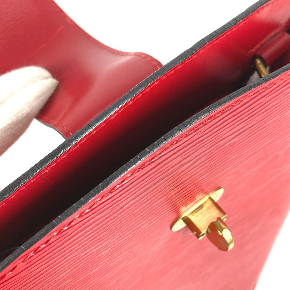 LOUIS VUITTON Shoulder Bag M52257 Epi Leather Red Epi Cluny
