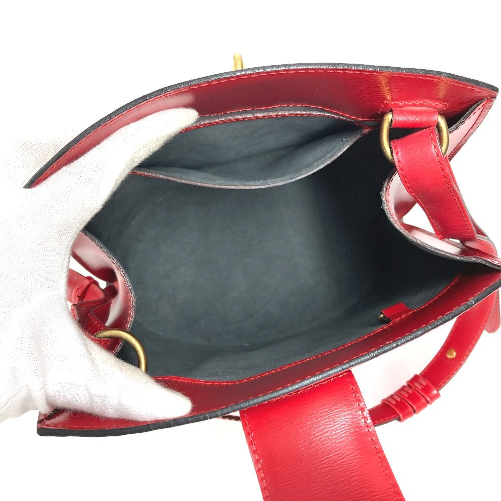 LOUIS VUITTON Shoulder Bag M52257 Epi Leather Red Epi Cluny