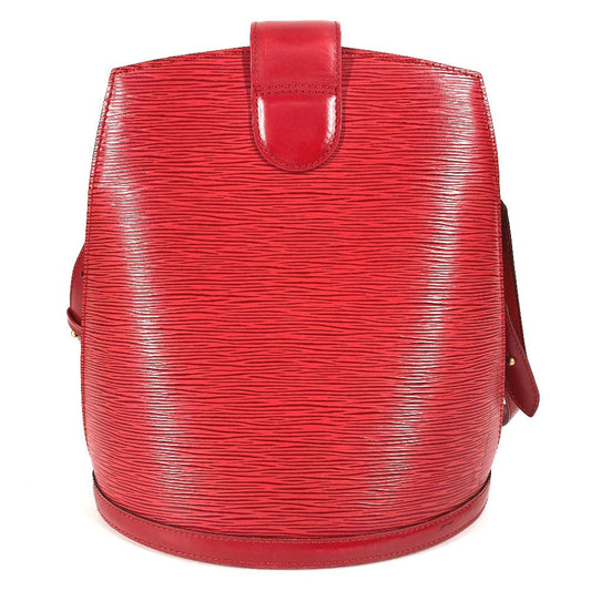 LOUIS VUITTON Shoulder Bag M52257 Epi Leather Red Epi Cluny