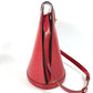 LOUIS VUITTON Shoulder Bag M52257 Epi Leather Red Epi Cluny