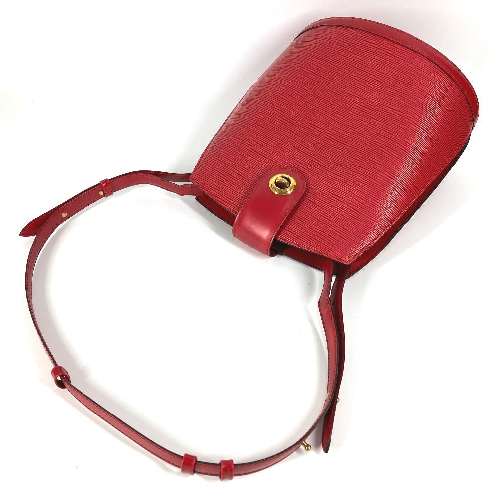 LOUIS VUITTON Shoulder Bag M52257 Epi Leather Red Epi Cluny