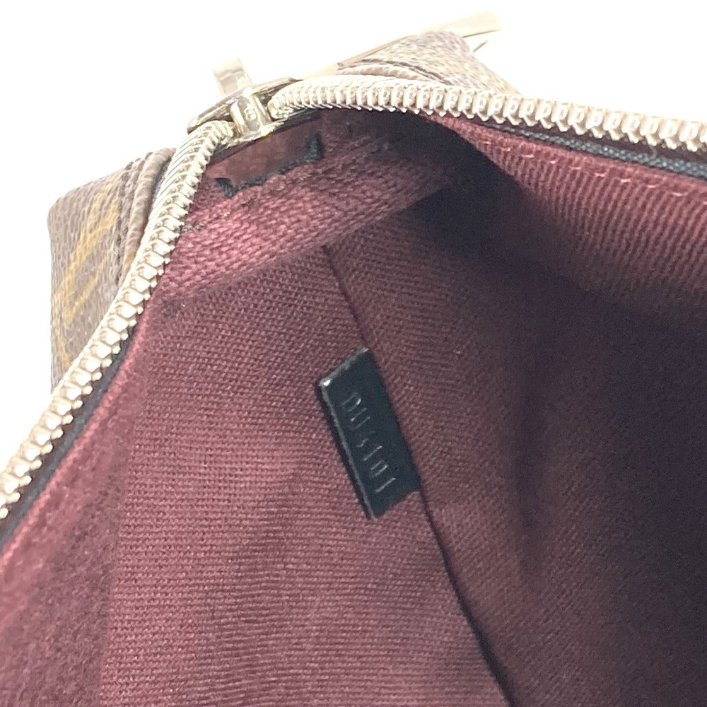 LOUIS VUITTON Tote Bag M40388 Monogram macacer canvas Brown Monogram macacer Kitan