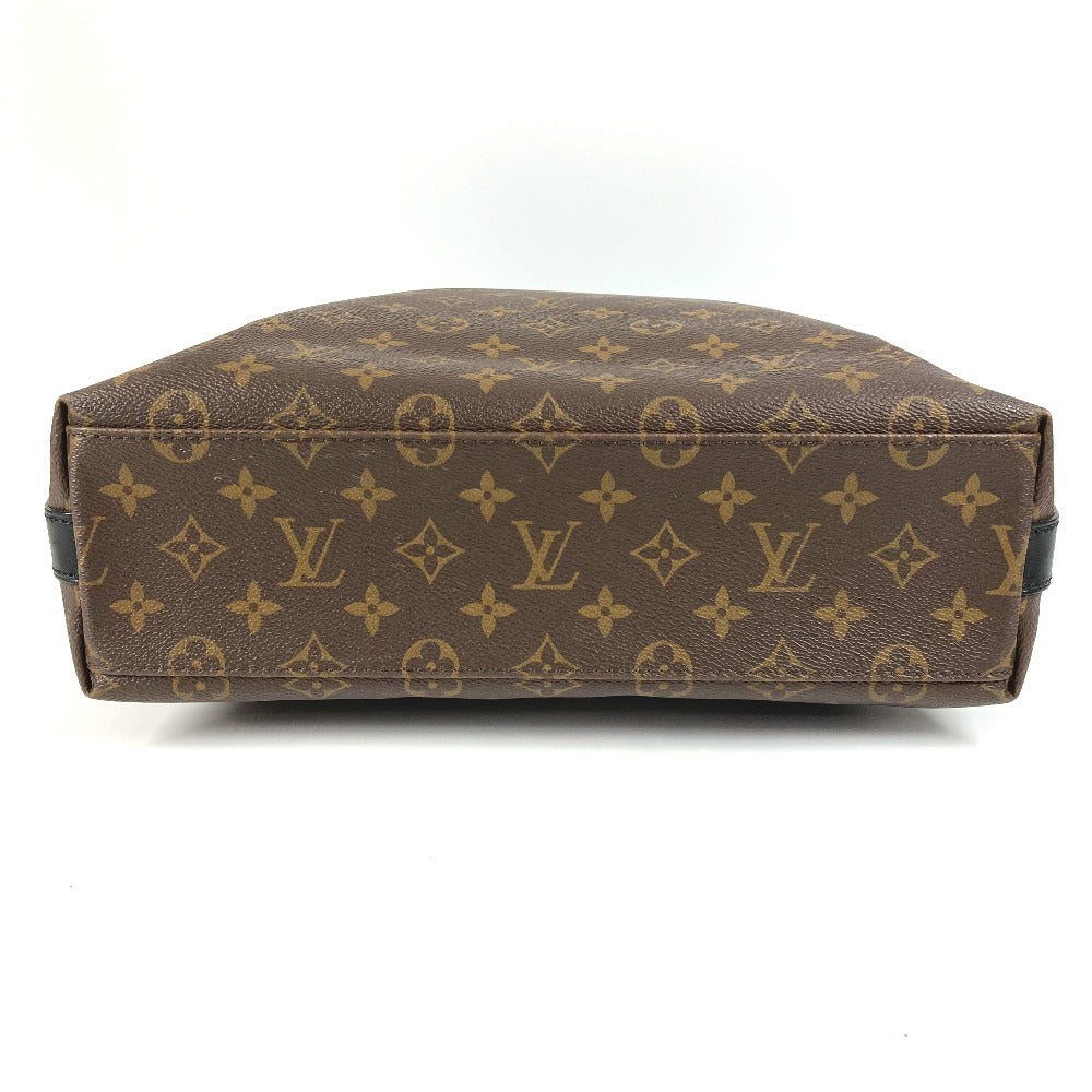 LOUIS VUITTON Tote Bag M40388 Monogram macacer canvas Brown Monogram macacer Kitan
