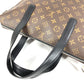 LOUIS VUITTON Tote Bag M40388 Monogram macacer canvas Brown Monogram macacer Kitan