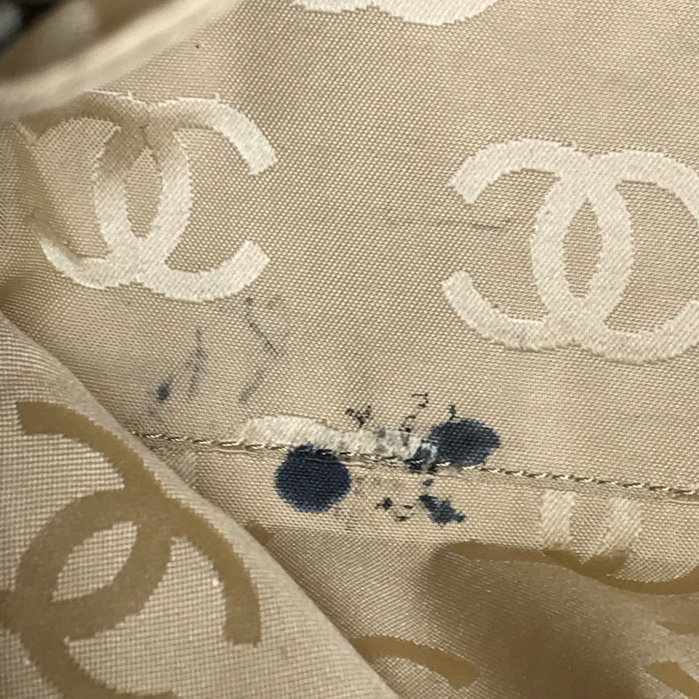 CHANEL Handbag leather beige Turnlock CC COCO Mark