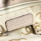 CHANEL Handbag leather beige Turnlock CC COCO Mark