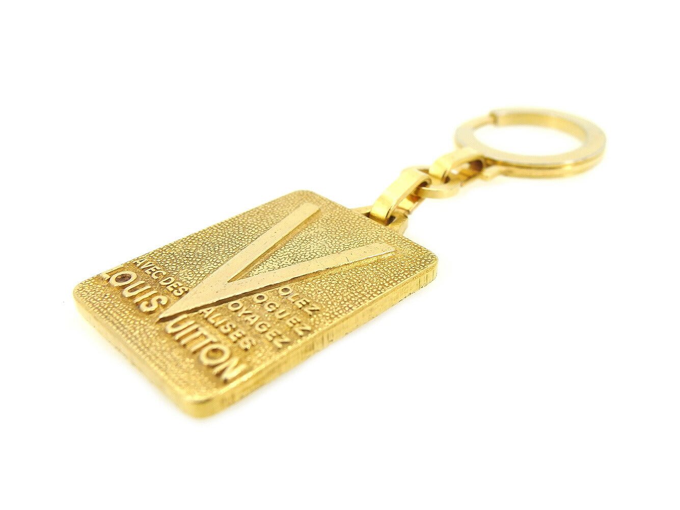 LOUIS VUITTON Key ring gold