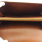 LOUIS VUITTON Long Wallet Purse M91174 Brown gold Pochette Porto MonÃ©credi