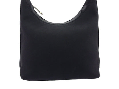 GUCCI Handbag Black Silver Old Gucci