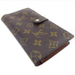 LOUIS VUITTON Long Wallet Purse T61217 Brown beige North America exclusive Continental Clutch