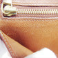 LOUIS VUITTON Long Wallet Purse T61217 Brown beige North America exclusive Continental Clutch