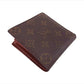 LOUIS VUITTON Bifold Wallet M61665 Brown Porte Billets Cartes CrditMonet