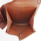 LOUIS VUITTON Bifold Wallet M61665 Brown Porte Billets Cartes CrditMonet