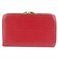LOUIS VUITTON Bifold Wallet M63247 Castilian red Portonevie Vienova