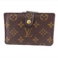 LOUIS VUITTON Bifold Wallet M61663 Brown Portonevie Vienova