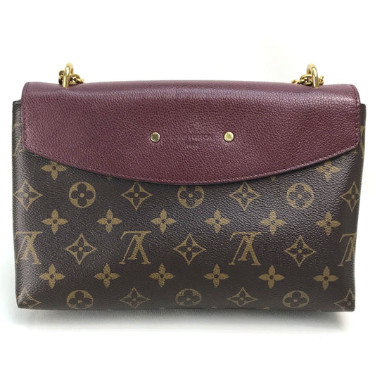 LOUIS VUITTON Shoulder Bag M43715 Monogram canvas, leather Brown Monogram Sun Praseed