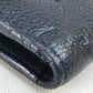LOUIS VUITTON Long Wallet Purse M60258 Monogram Ann Platt Leather Navy Monogram Ann Platt Portefeuille Villetuoz Women Used Authentic