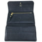 LOUIS VUITTON Long Wallet Purse M60258 Monogram Ann Platt Leather Navy Monogram Ann Platt Portefeuille Villetuoz Women Used Authentic