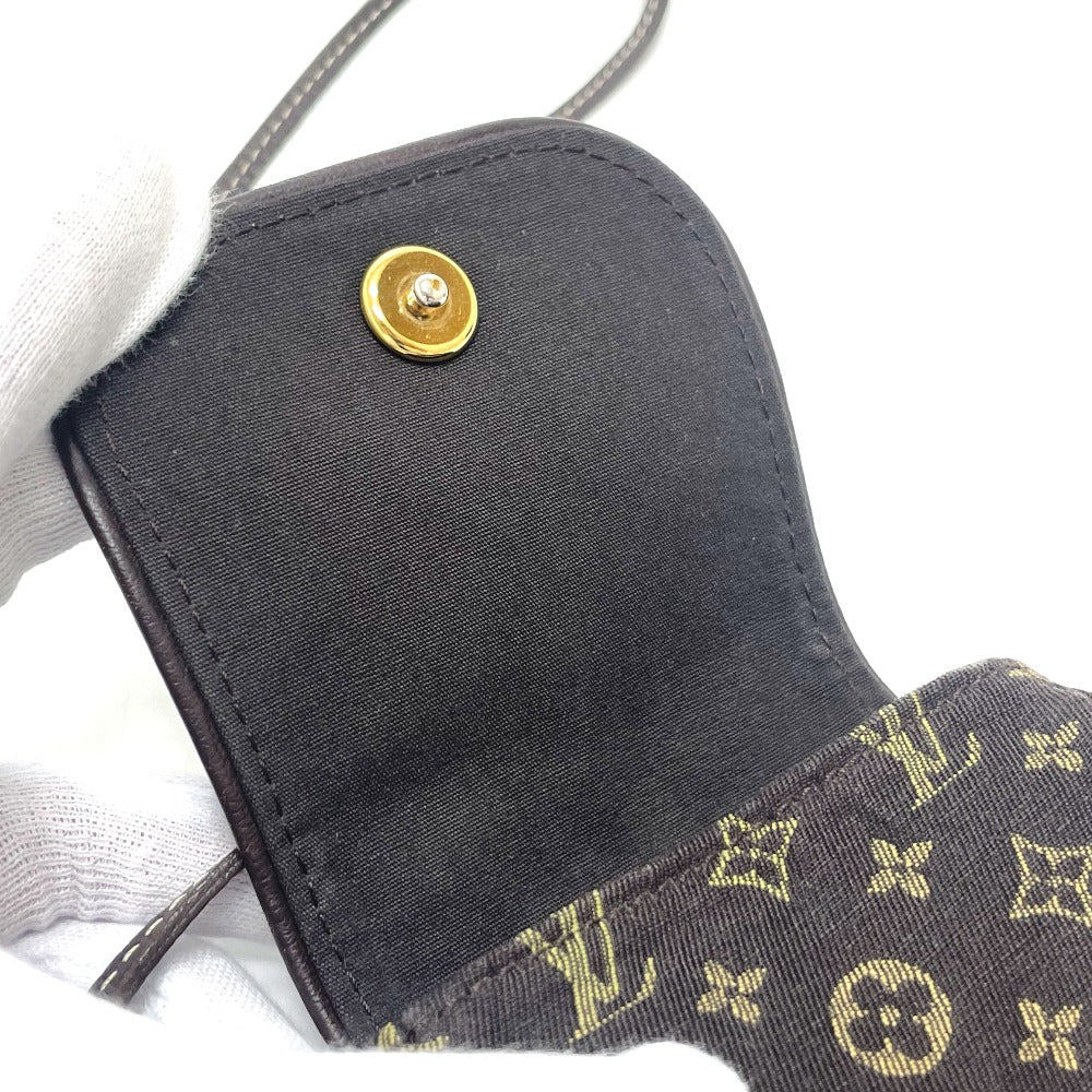LOUIS VUITTON Shoulder Bag M95313 Monogram Mini-LinCanvas Brown Monogram mini run Pochette Cancun Women Used Authentic