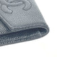 CHANEL Coin case A13233 Caviar skin black CC COCO Mark Women Used Authentic