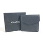 CHANEL Coin case A13233 Caviar skin black CC COCO Mark Women Used Authentic