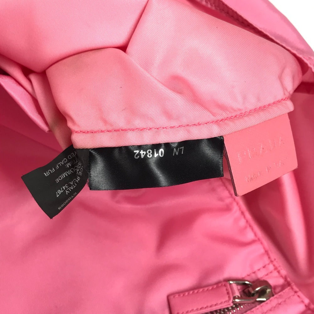 PRADA Shoulder Bag BR2897 Nylon pink Robot Shopping Bag