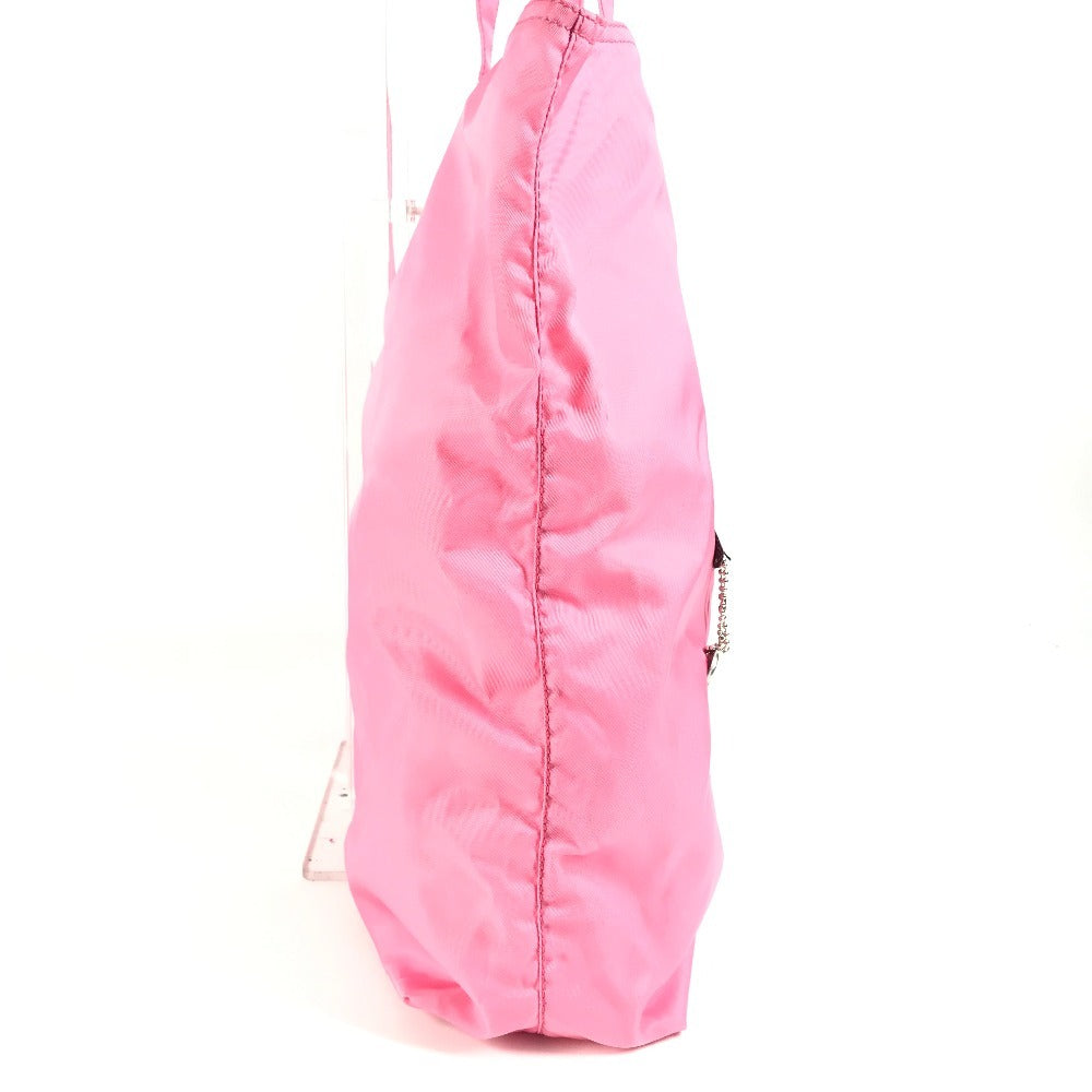 PRADA Shoulder Bag BR2897 Nylon pink Robot Shopping Bag