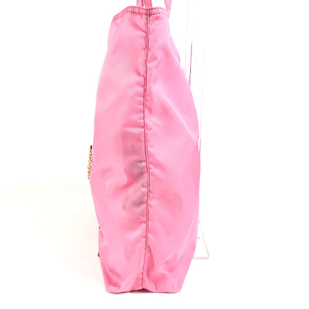 PRADA Shoulder Bag BR2897 Nylon pink Robot Shopping Bag