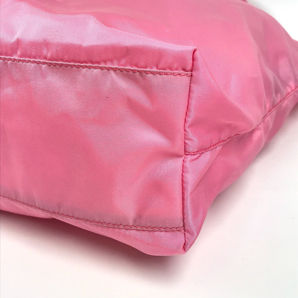 PRADA Shoulder Bag BR2897 Nylon pink Robot Shopping Bag