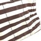 PRADA Handbag canvas Brown Canapa logo border