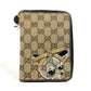 GUCCI Clutch bag 506280 GG canvas / leather beige GG Supreme BOSCO Cat