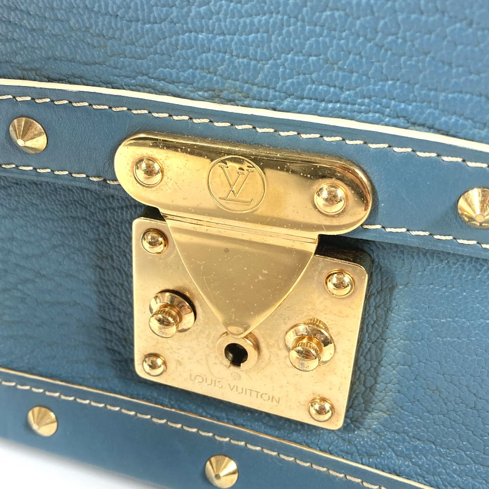 LOUIS VUITTON Shoulder Bag M91821 Suhari leather blue Suhari Tarantue