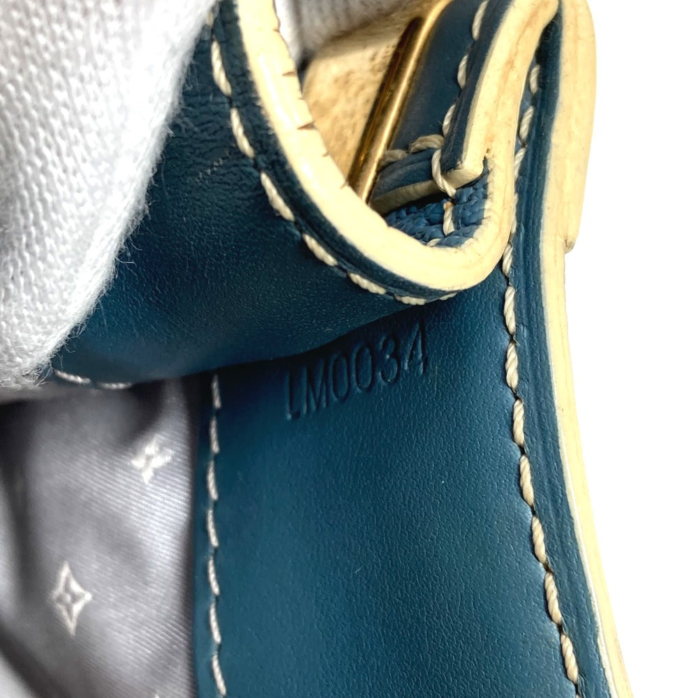 LOUIS VUITTON Shoulder Bag M91821 Suhari leather blue Suhari Tarantue